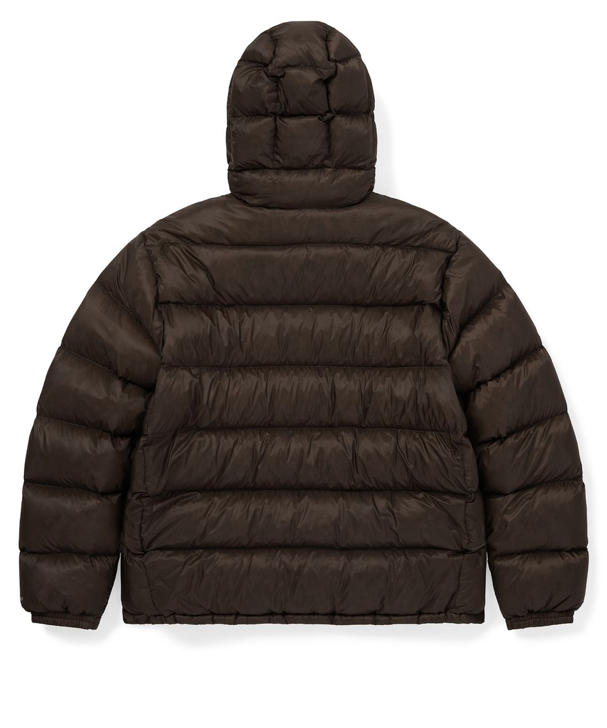 디스이즈네버댓(THISISNEVERTHAT) Skogar Hooded MID Down Jacket Brown