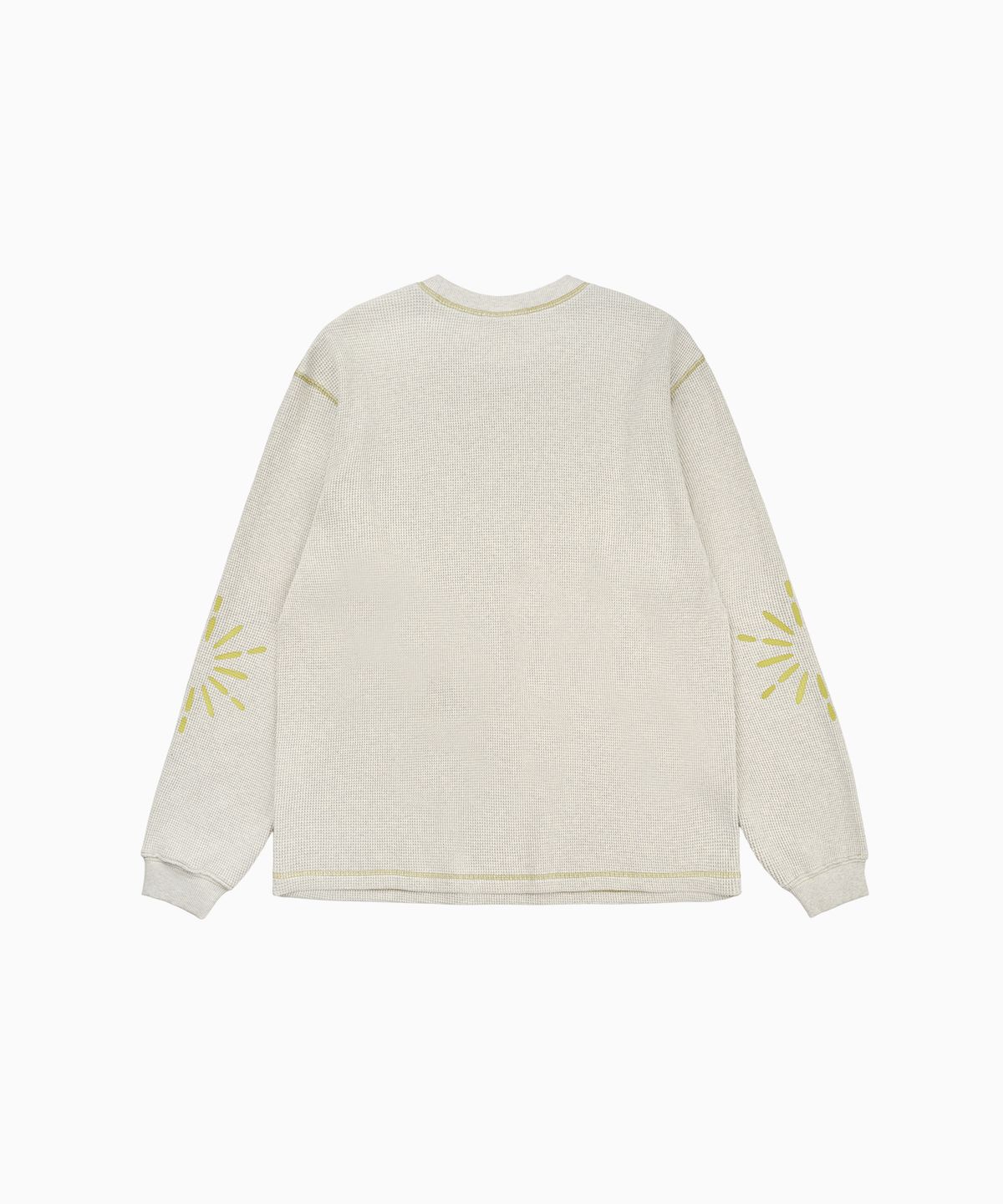 헬로 선라이즈(HELLO SUNRISE) Sunlight Waffle L/S_Melange Ivory