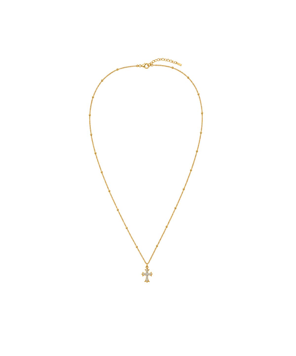 바이브나인(Vibe9) V9 Essential 32 Cross Pendant Necklace