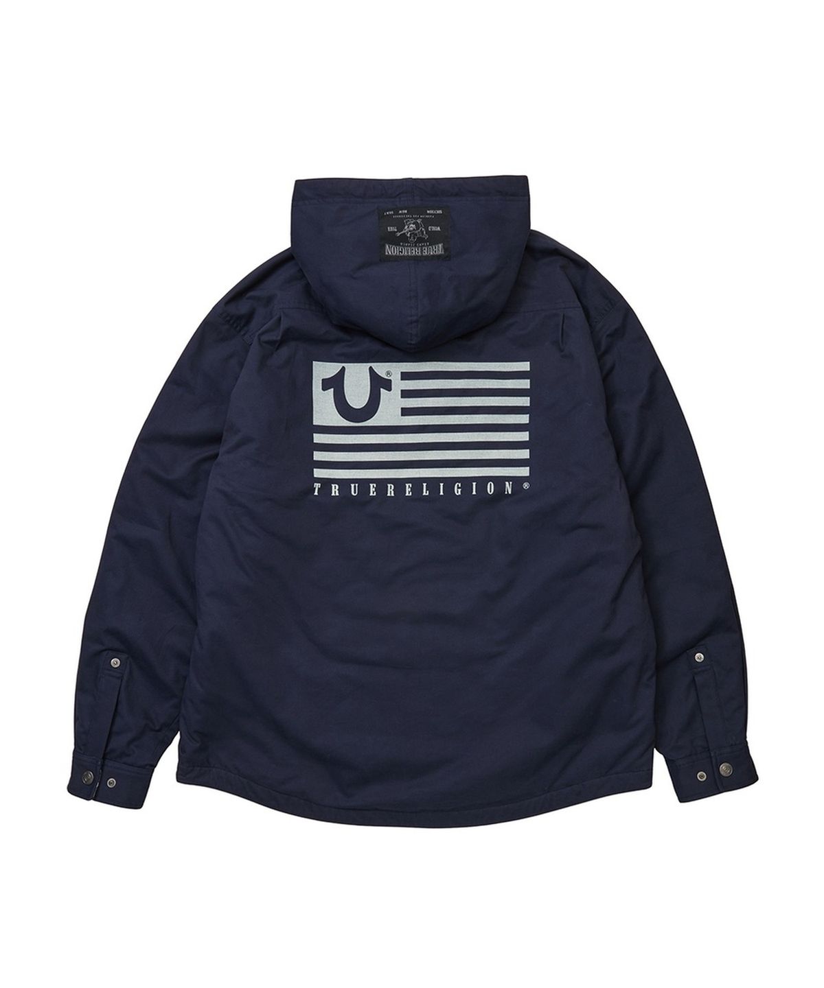 트루릴리젼(TRUERELIGION) Glorious Padded Shirt Jacket - NAVY