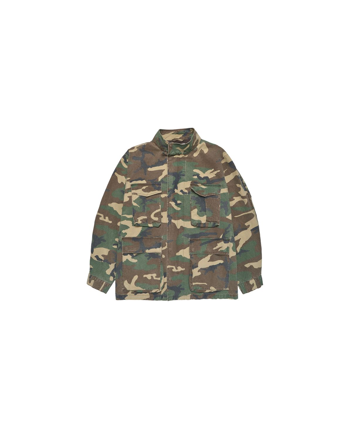 구보(GUVO) Washed field parka Camo