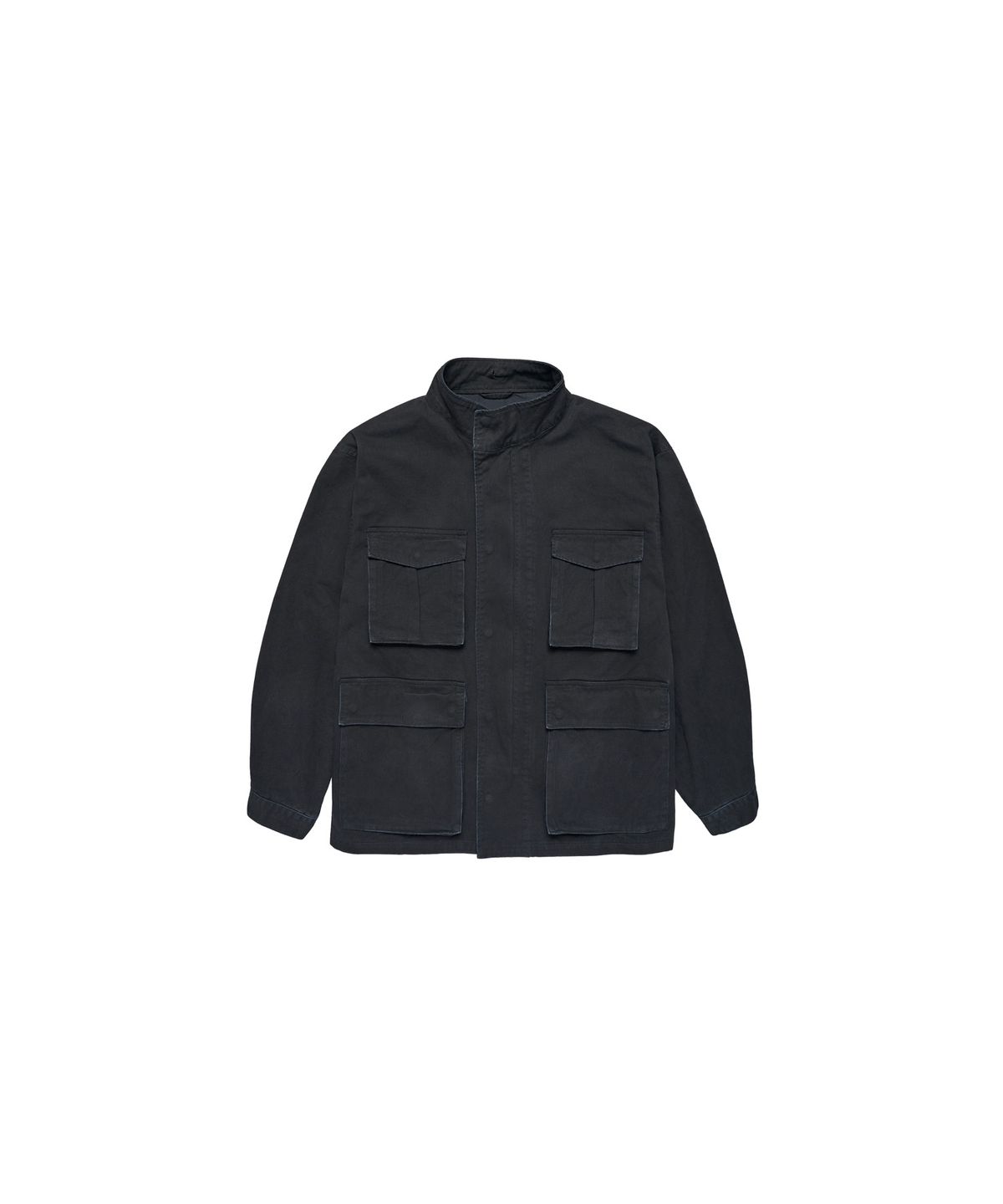 구보(GUVO) Washed field parka Black