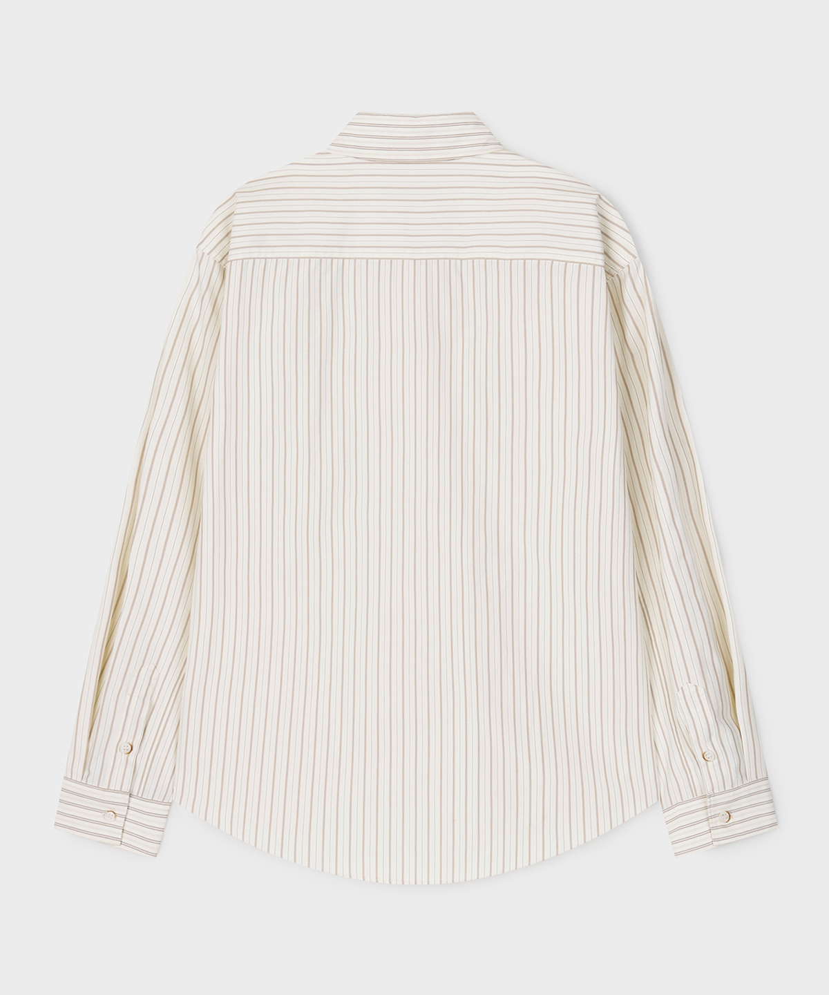 언지미크(UNGIMMICK) STRIPED WINCHESTER SHIRT (BROWN)