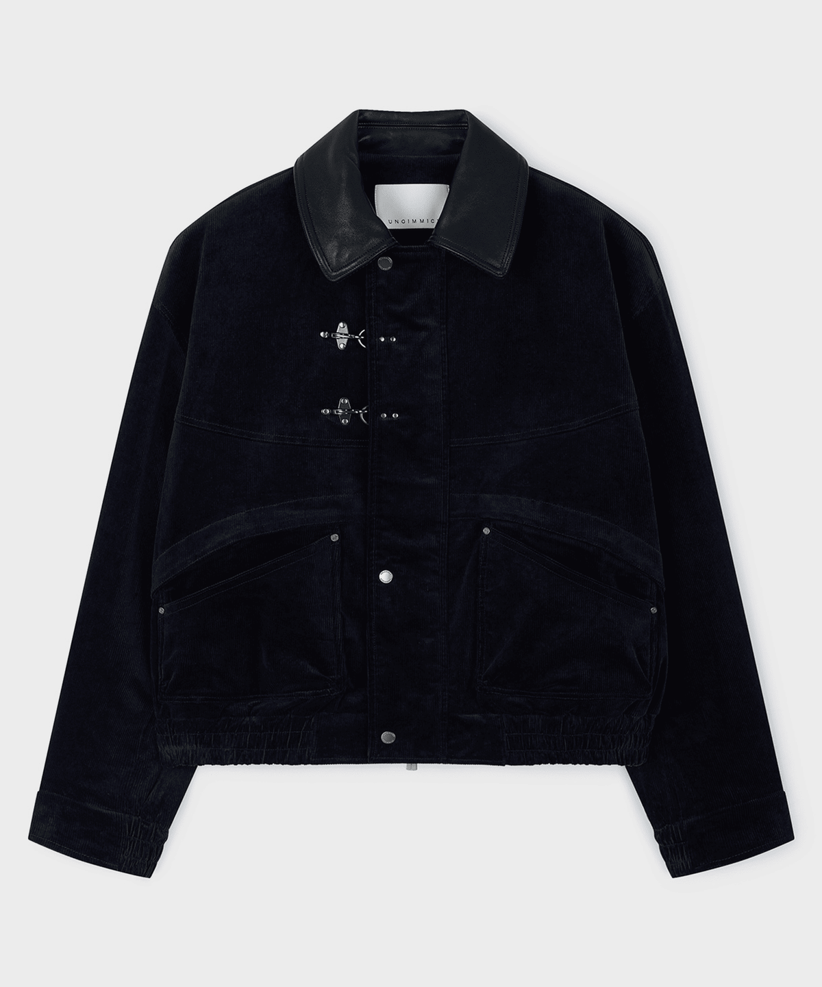 언지미크(UNGIMMICK) FIREMAN CORDUROY QUILTED JACKET (NAVY)