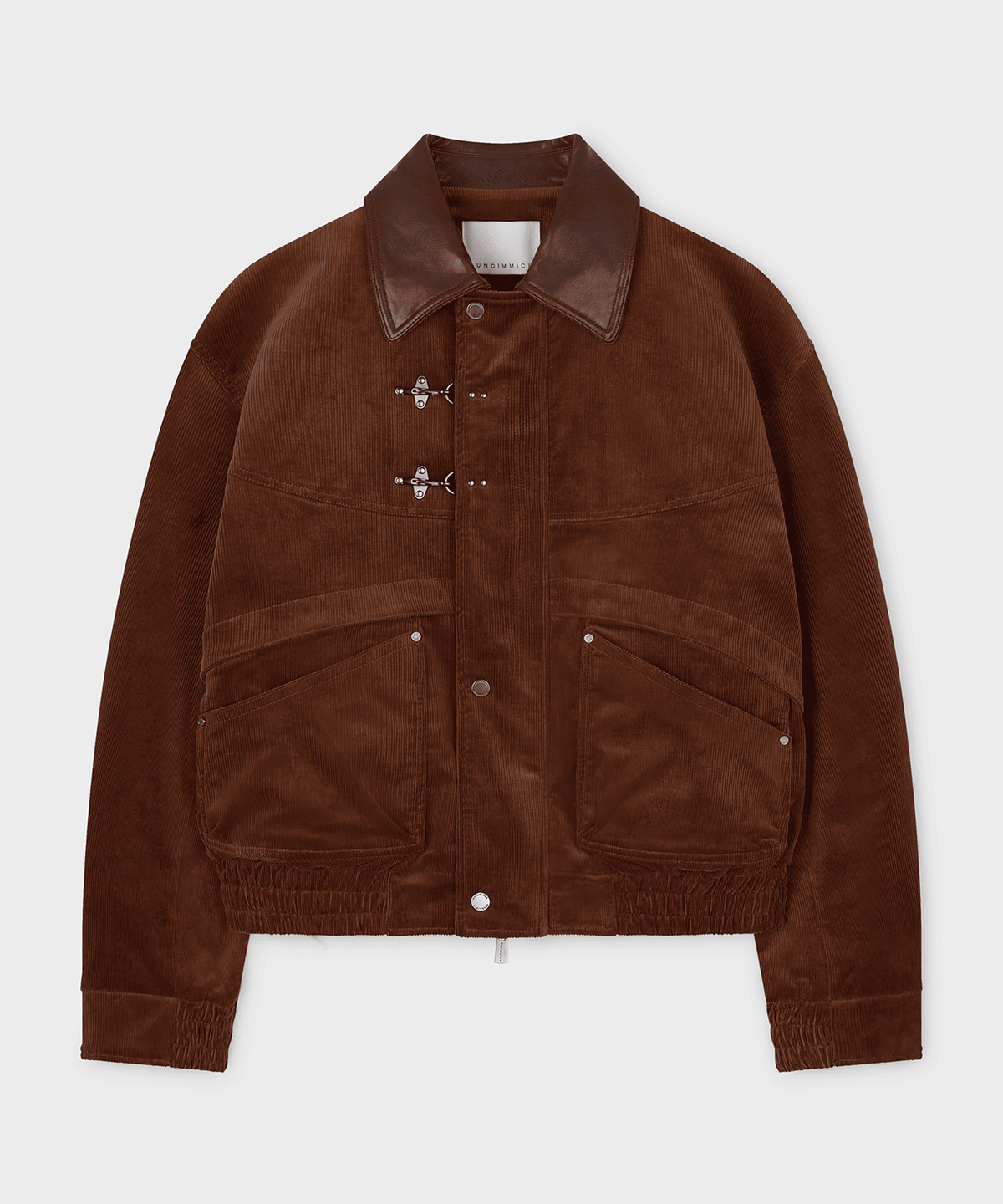 언지미크(UNGIMMICK) FIREMAN CORDUROY QUILTED JACKET (CAMEL)