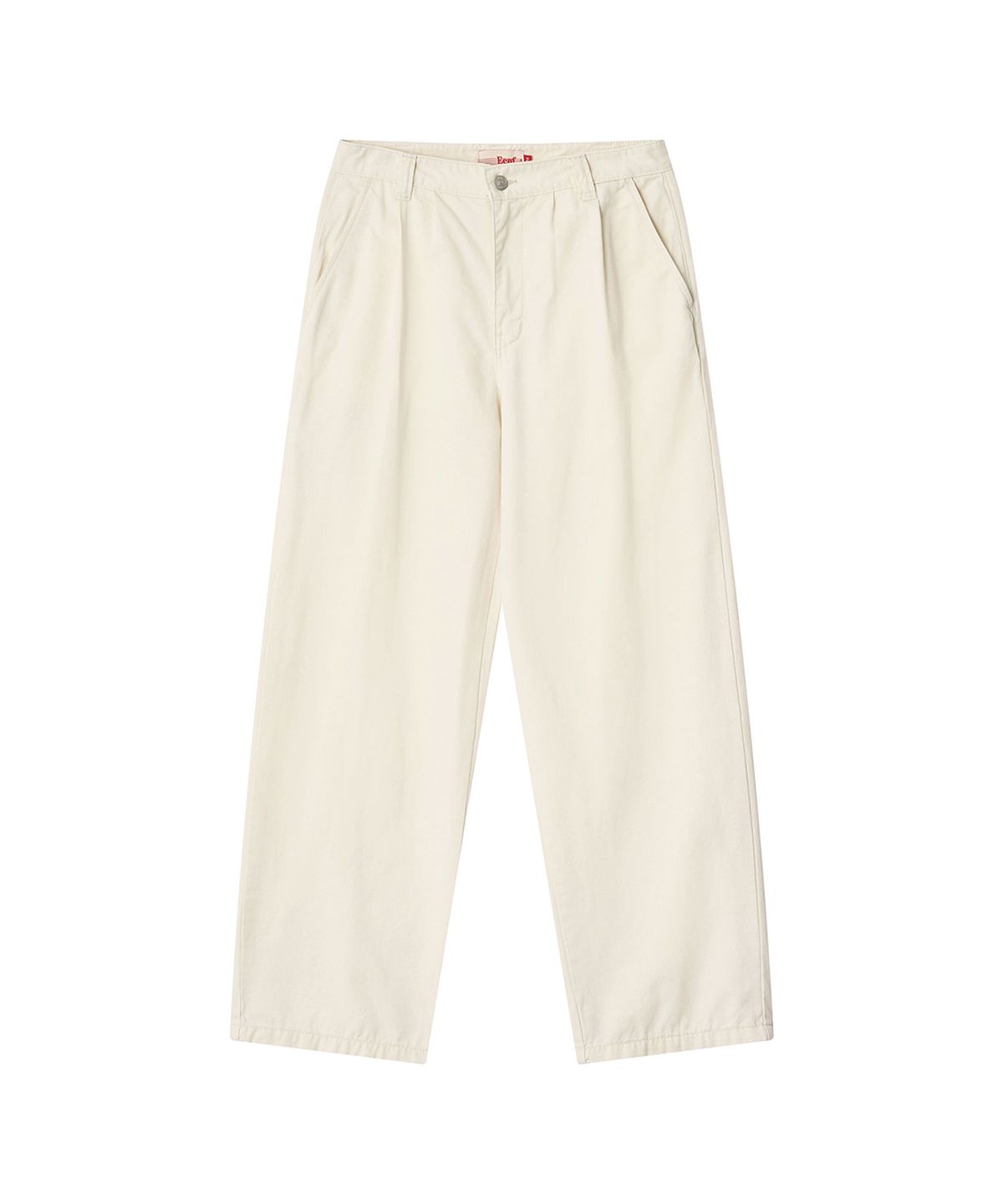 이우트(EEUT) TWO TUCK WORK PANTS / IVORY