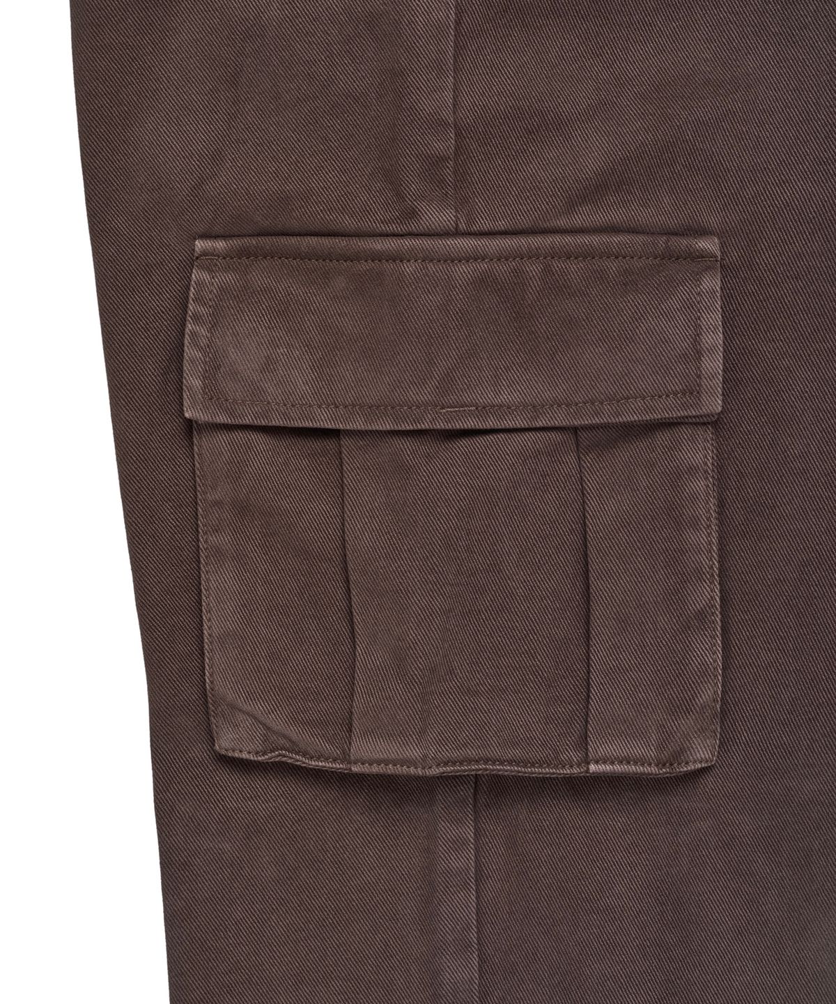 구보(GUVO) One pocket pants Brown