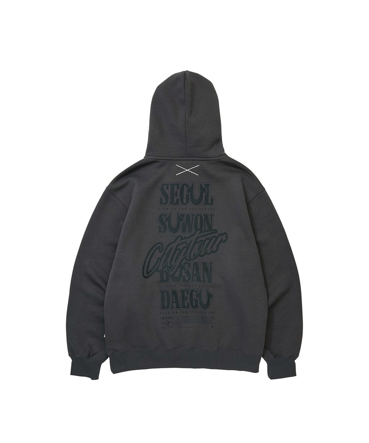 트루릴리젼(TRUERELIGION) City Tour Hoodie - CHARCOAL