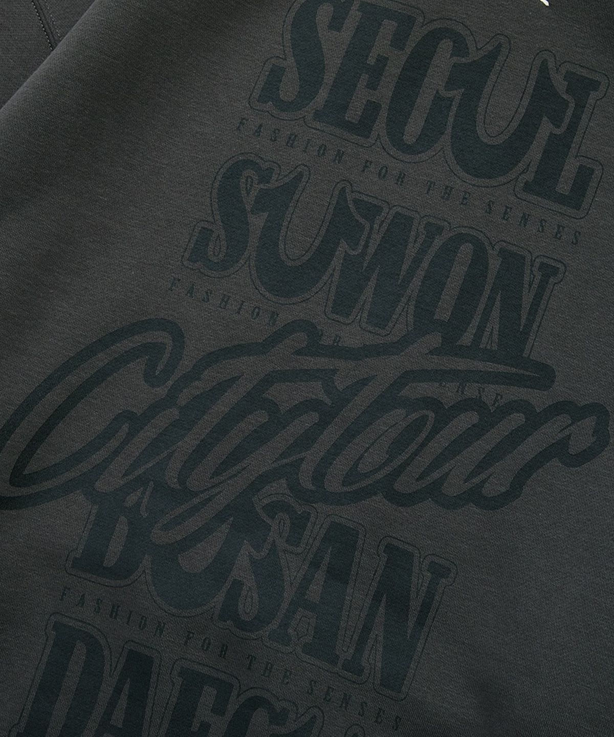 트루릴리젼(TRUERELIGION) City Tour Hoodie - CHARCOAL