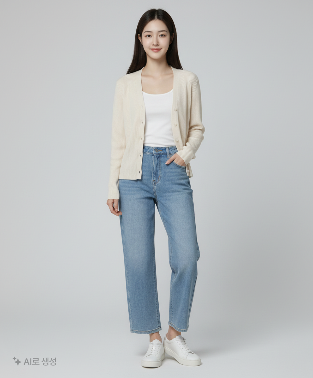 몽돌(MONGDOL) 골지 라운드넥 가디건 MDCD036_5 Colors M