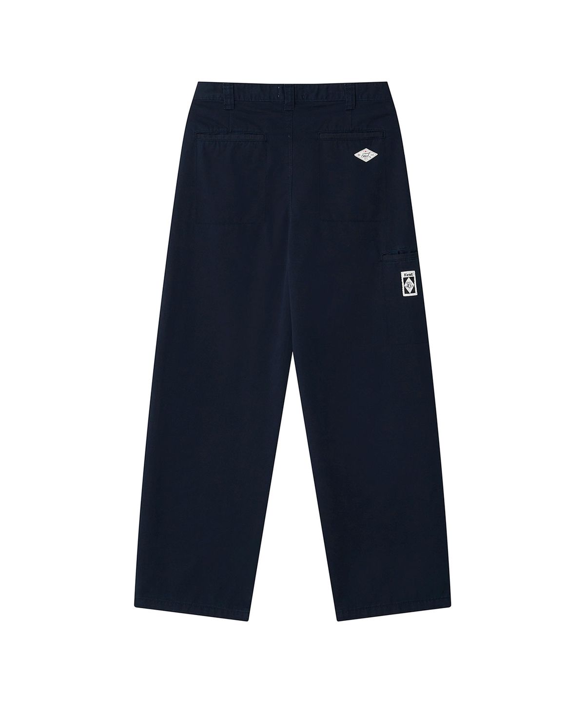 이우트(EEUT) TWO TUCK WORK PANTS / DARK NAVY