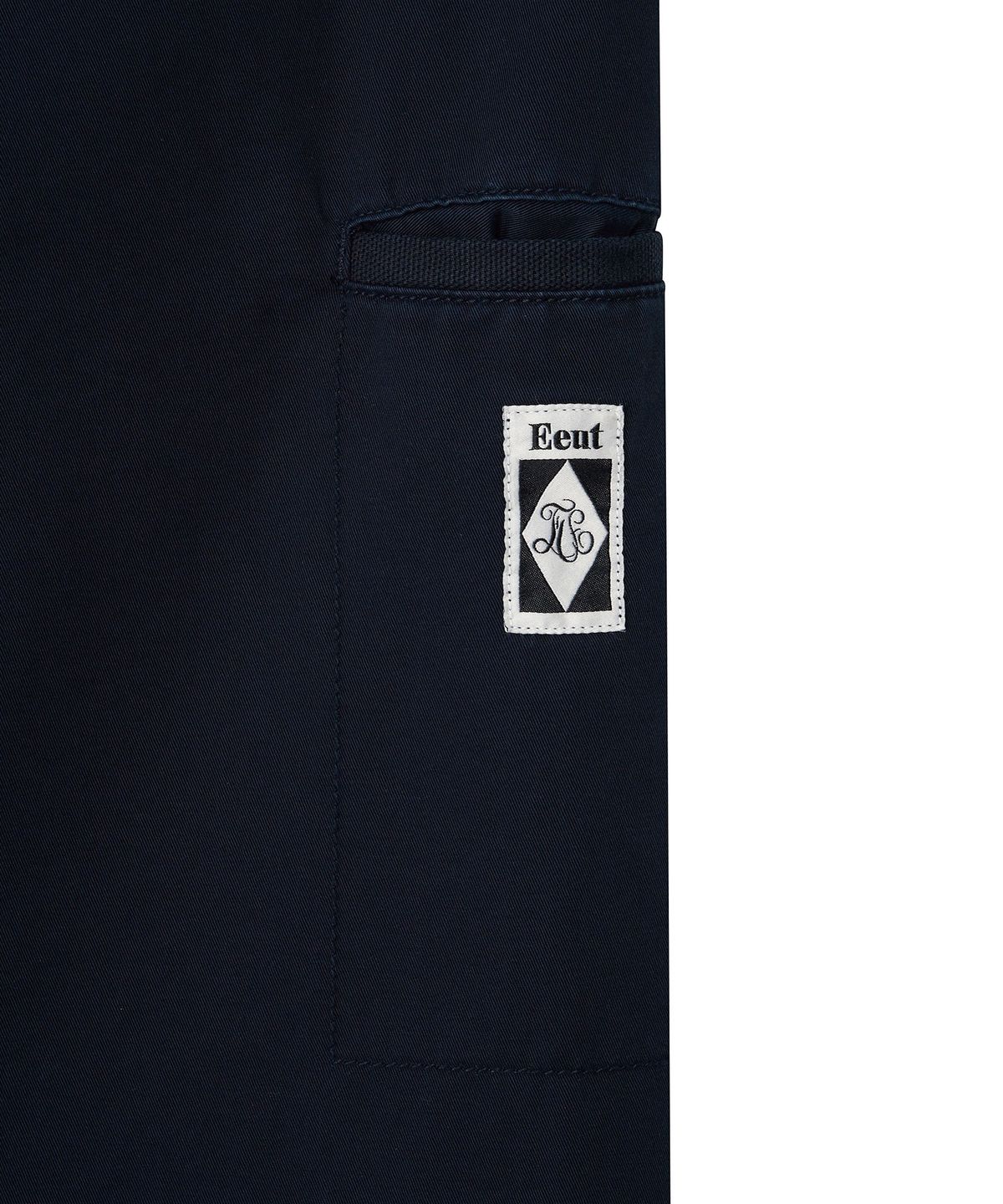 이우트(EEUT) TWO TUCK WORK PANTS / DARK NAVY
