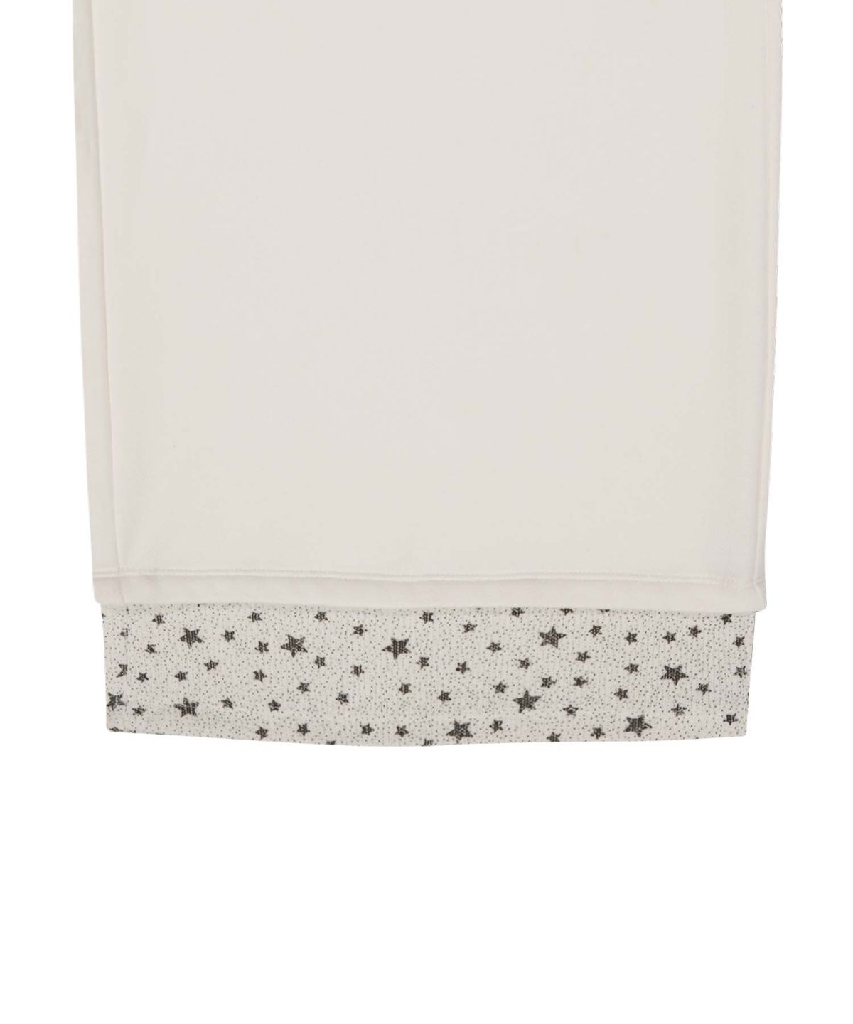 오호스(OJOS) Hotfix Star Wide Sweatpants / Ivory