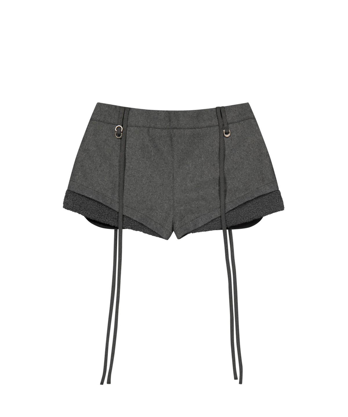 오호스(OJOS) Micro Wool Shorts / Grey