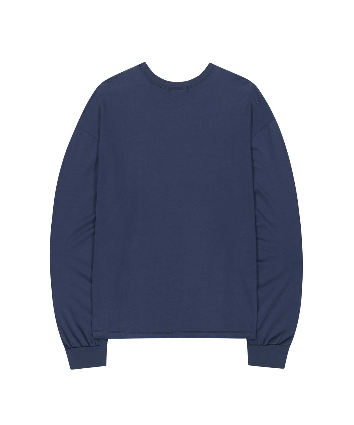 오호스(OJOS) Lace Track Patch Long Sleeve / Navy