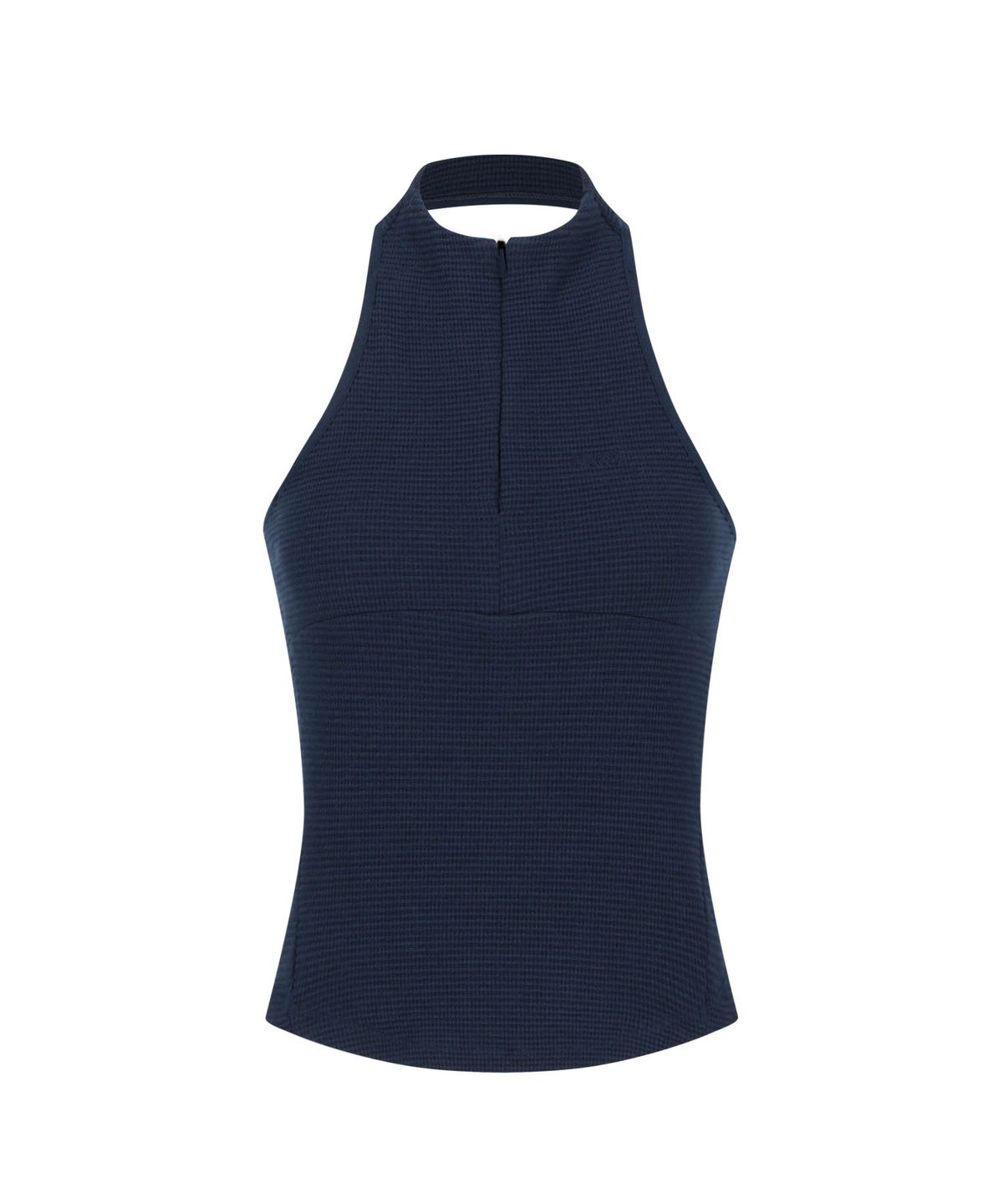 오호스(OJOS) Detachable Bolero Half Zip-up / Navy