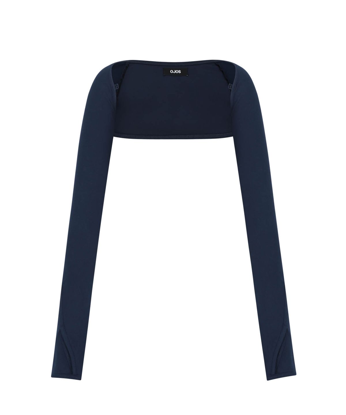 오호스(OJOS) Detachable Bolero Half Zip-up / Navy