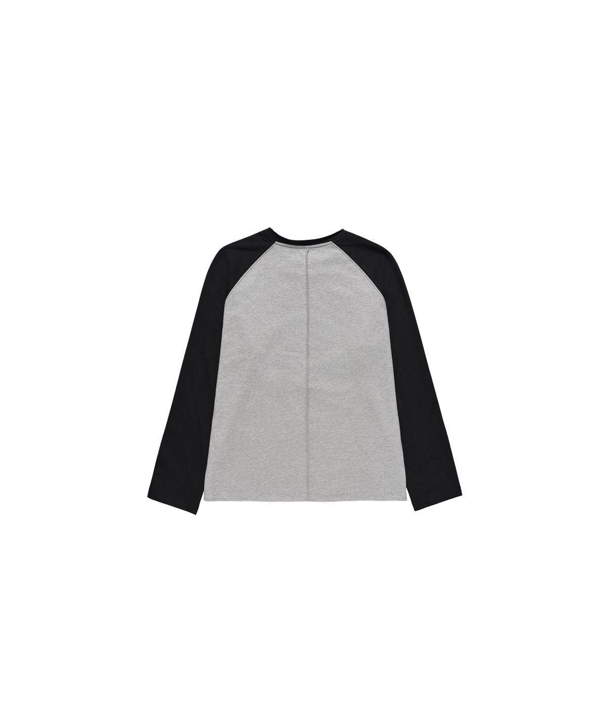 구보(GUVO) Cut-off raglan tee Black