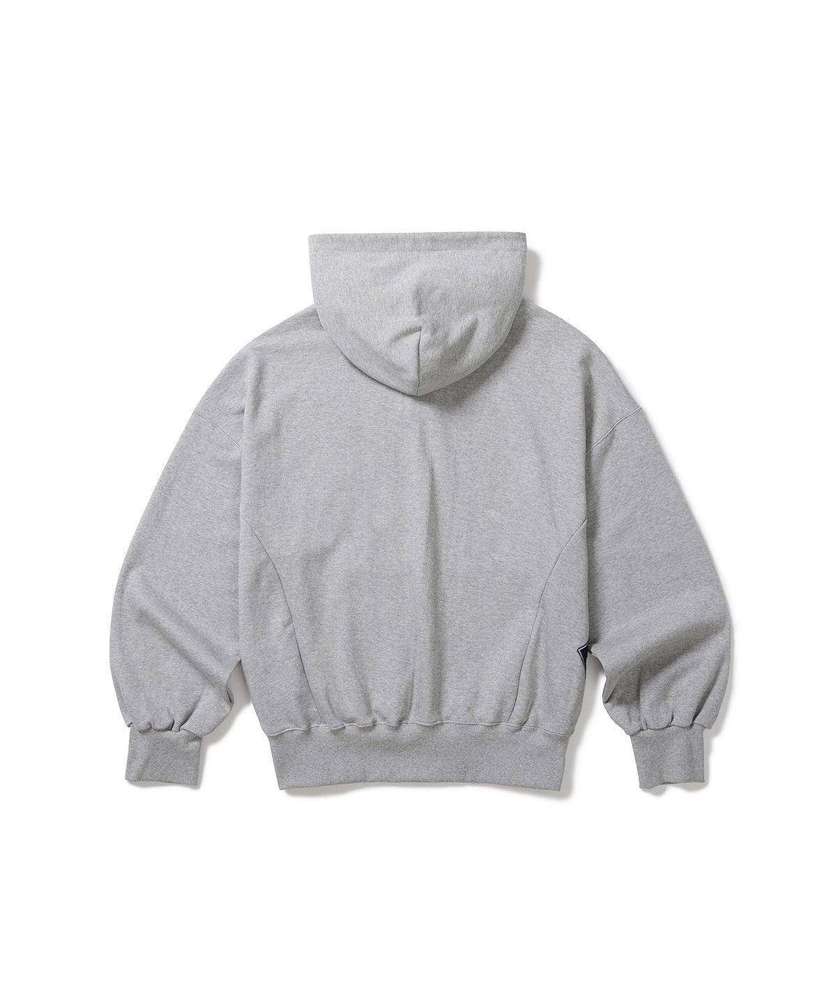 카락터(KARACTOR) Boiling patched hoodie / Melange gray