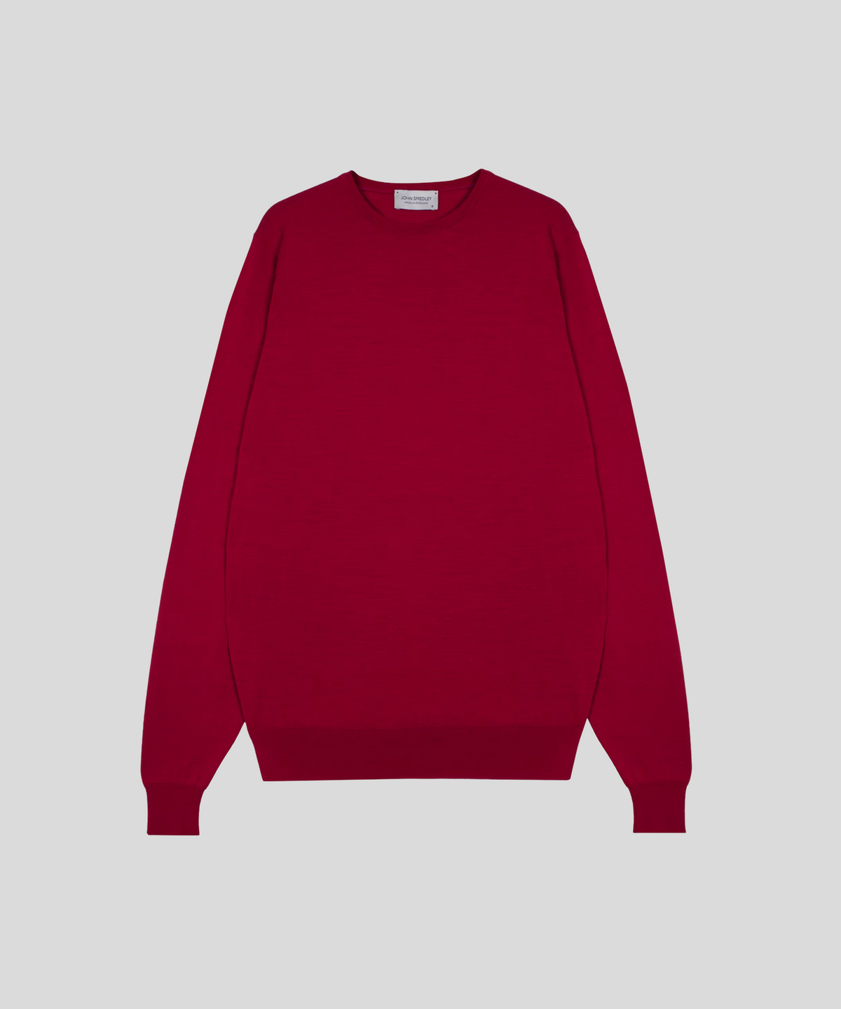 존 스메들리(JOHN SMEDLEY) LUNDY Extra Fine Merino Wool Standard Fit Crew Neck Pullover Seasonal 10 Colors