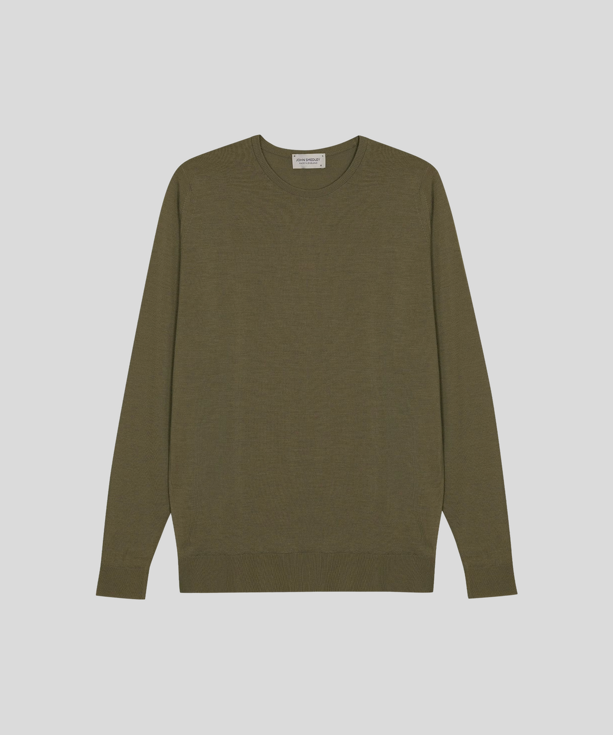 존 스메들리(JOHN SMEDLEY) LUNDY Extra Fine Merino Wool Standard Fit Crew Neck Pullover Seasonal 10 Colors