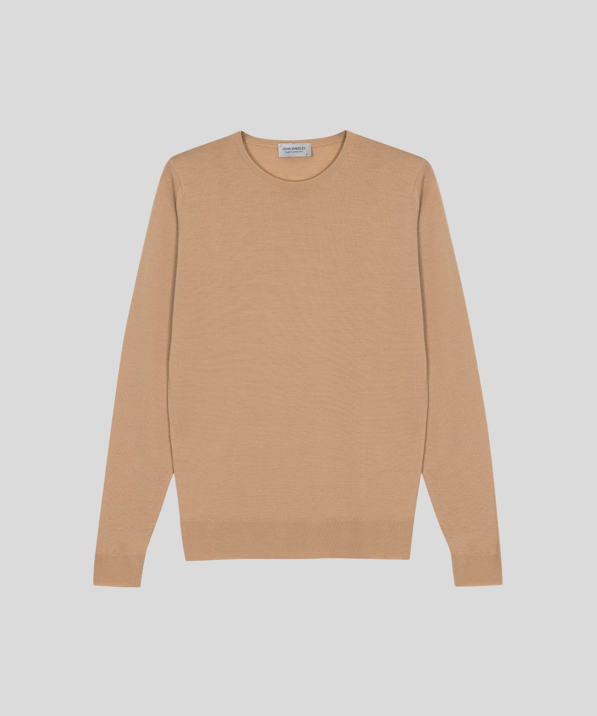 존 스메들리(JOHN SMEDLEY) LUNDY Extra Fine Merino Wool Standard Fit Crew Neck Pullover Seasonal 10 Colors