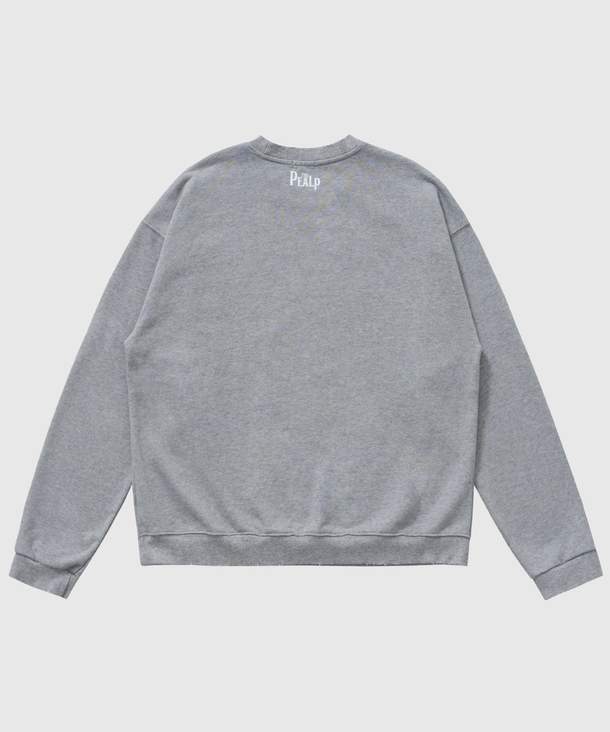 필프(PEALP) VINTAGE FLAG SWEATSHIRT 67 (MELANGE GRAY)