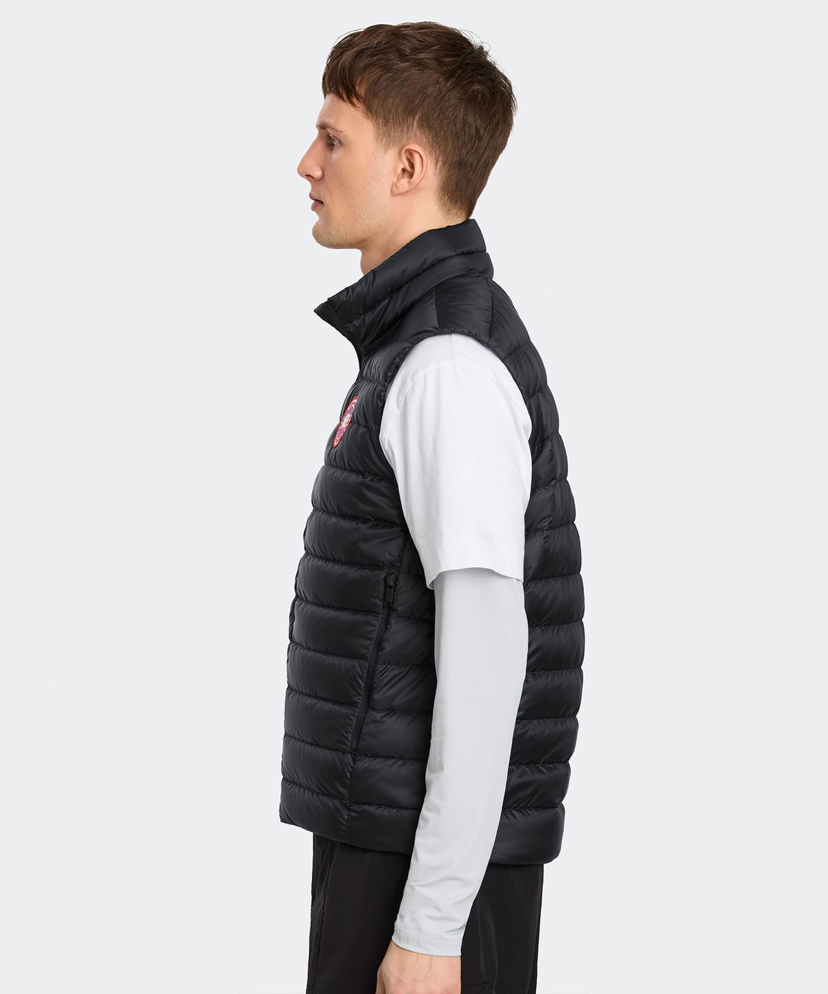 캐나다구스(CANADAGOOSE) 남성 스트라투스 베스트 클래식 디스크(Black)_Q266AMVC03BKN
