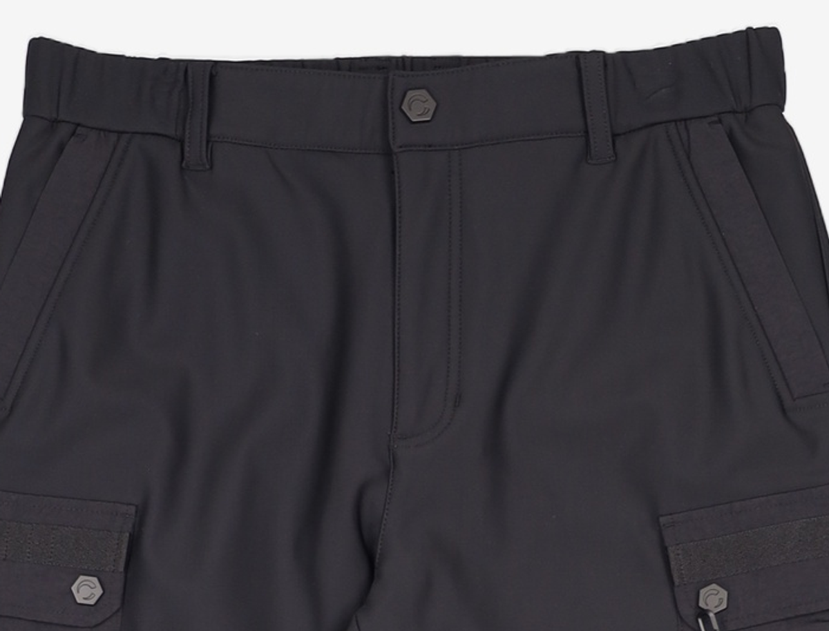 챌린저(CHALLENGER) 남성 트리코트 본딩 조거팬츠 블랙 L