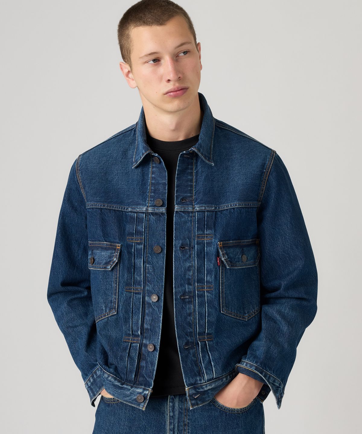 리바이스(LEVI'S) 타입 II 셀비지 트러커 재킷 A7632-0020