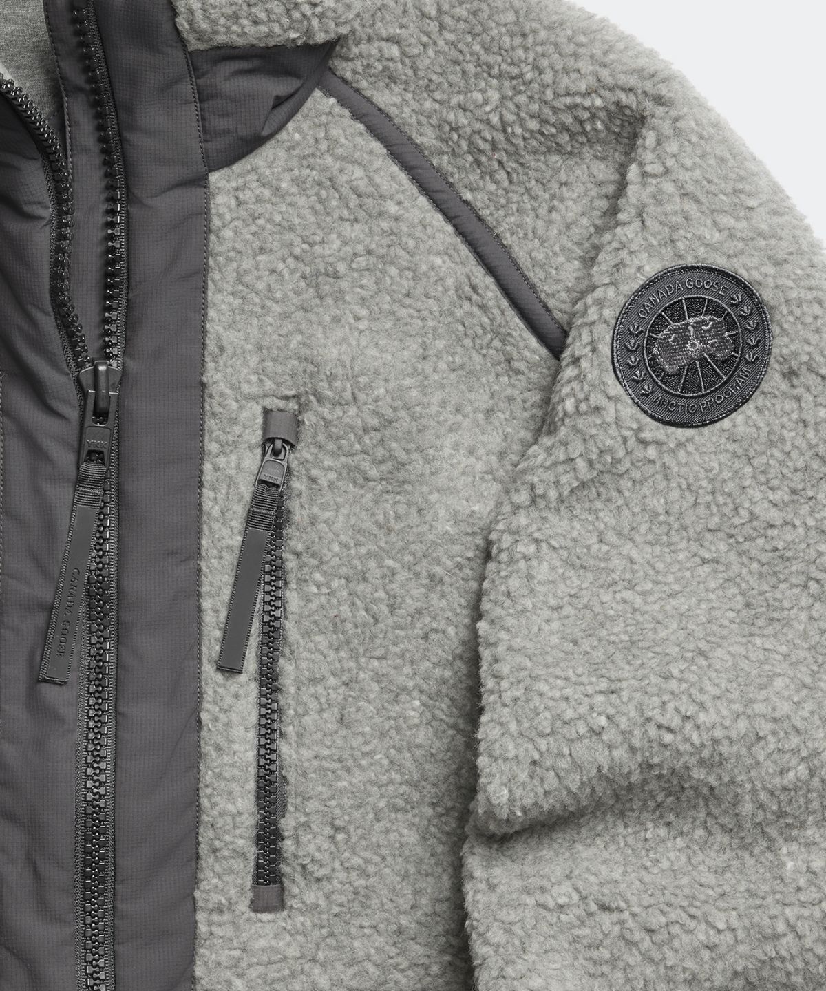캐나다구스(CANADAGOOSE) 남성 웨스트포트 플리스 자켓(Light Gray)_Q266AMJC08LGN