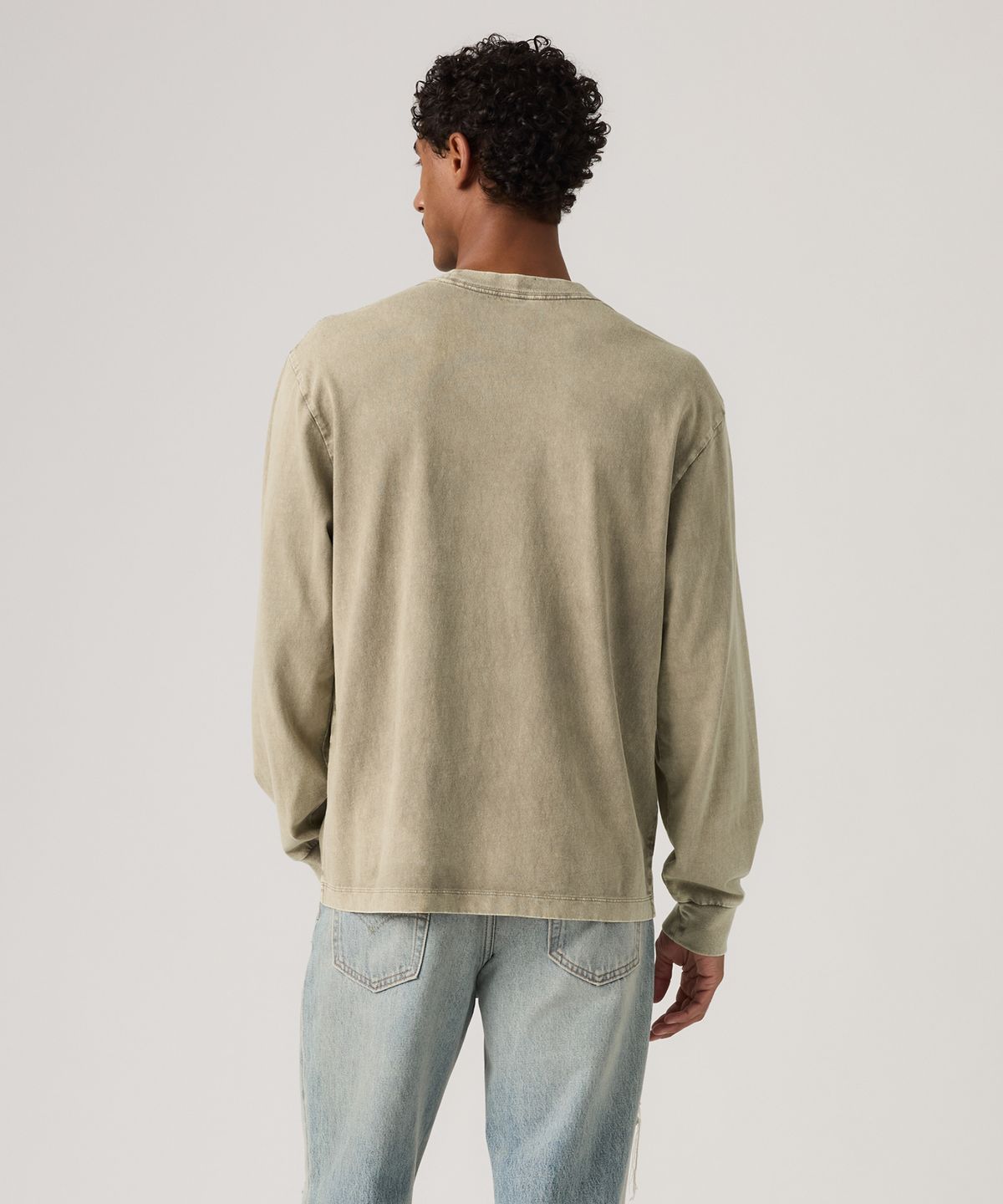 리바이스(LEVI'S) 롱 슬리브 그래픽 어센틱 티셔츠 A6887-0052