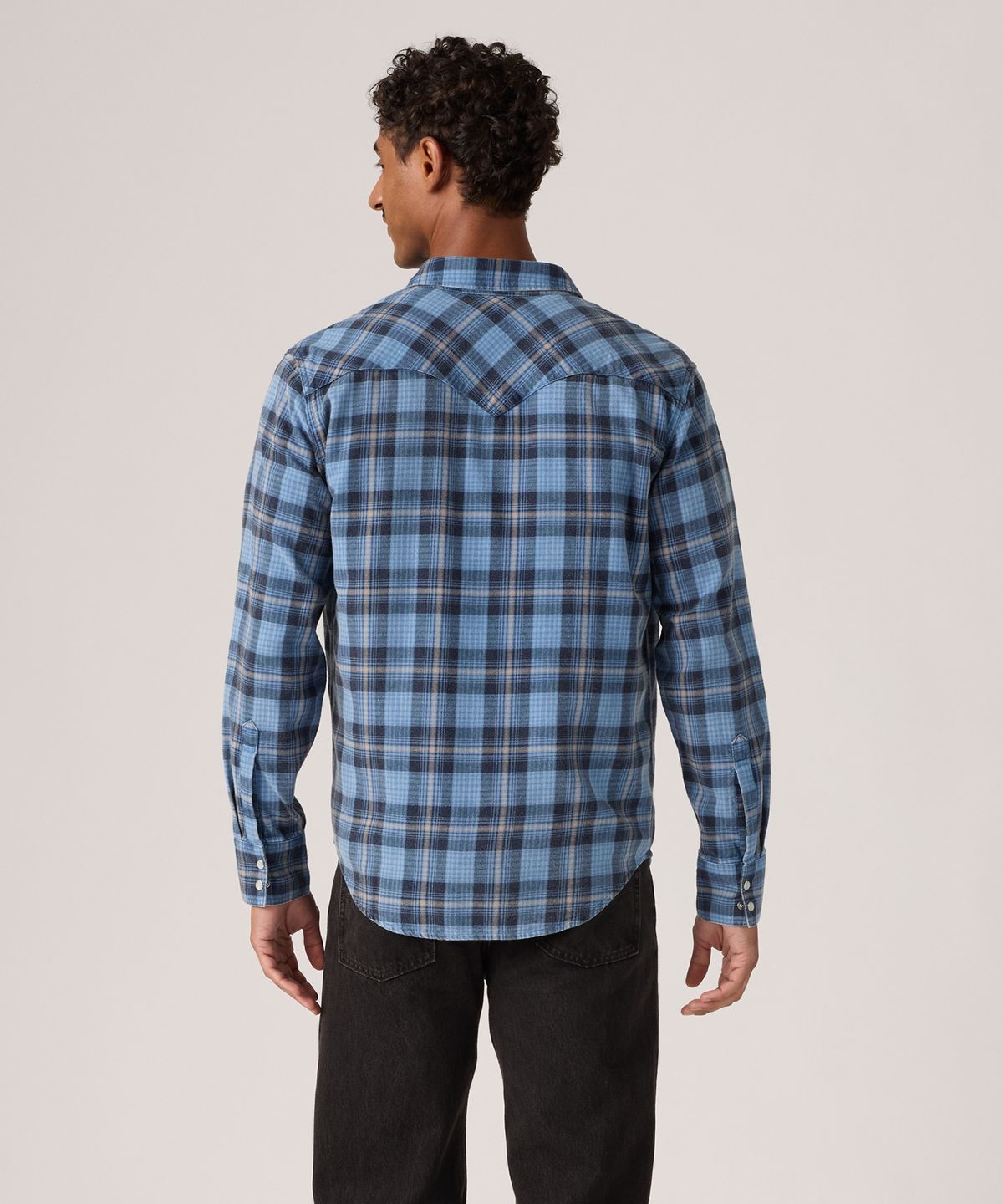 리바이스(LEVI'S) 바스토우 스탠다드 핏 웨스턴 셔츠 85744-0130