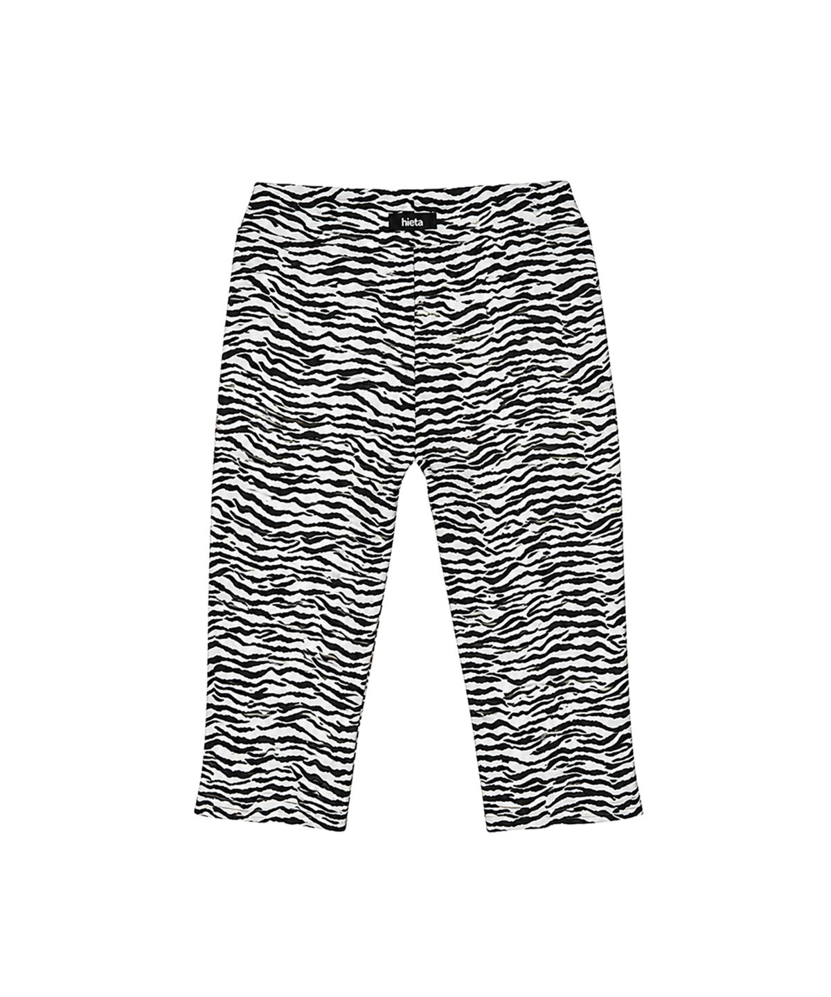 히에타(HIETA) Bella Capri Pant / Zebra