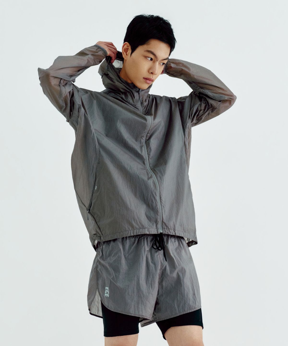 얼스캄에라(EARTH CALM ERA) 테크 코어 러닝 바람막이(UNISEX)_3컬러