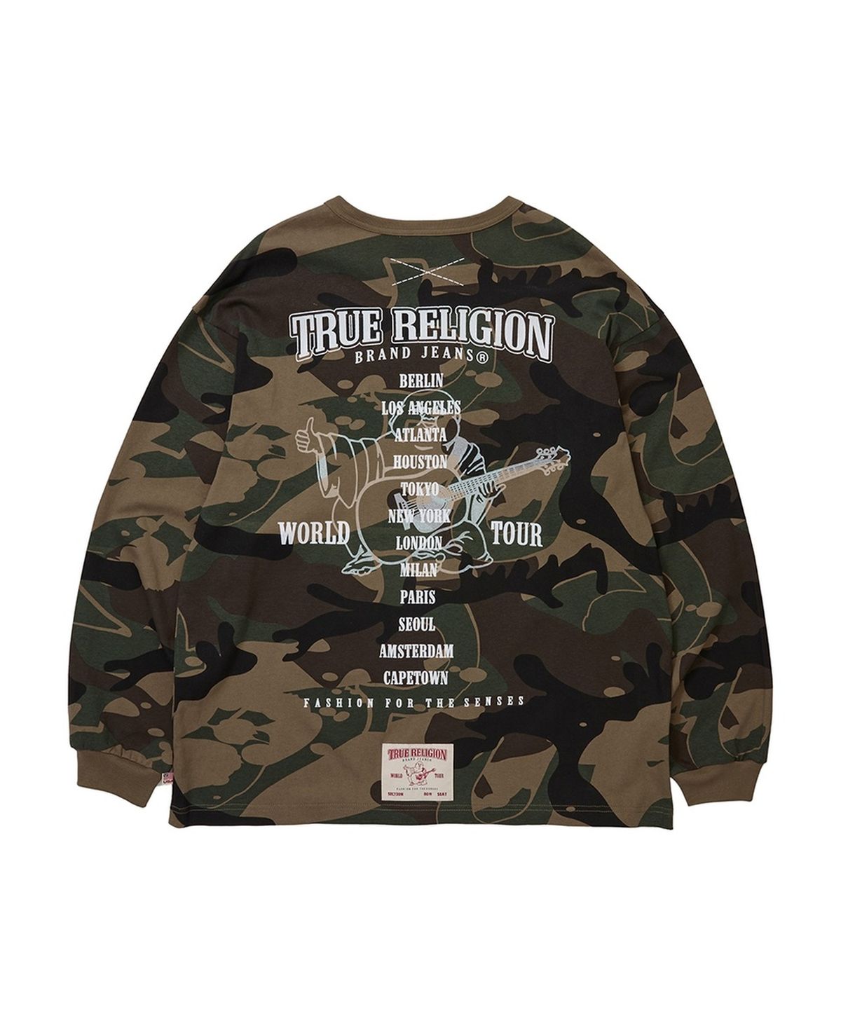 트루릴리젼(TRUERELIGION) Worldtour Long Sleeve (Camo Print) - CAMO