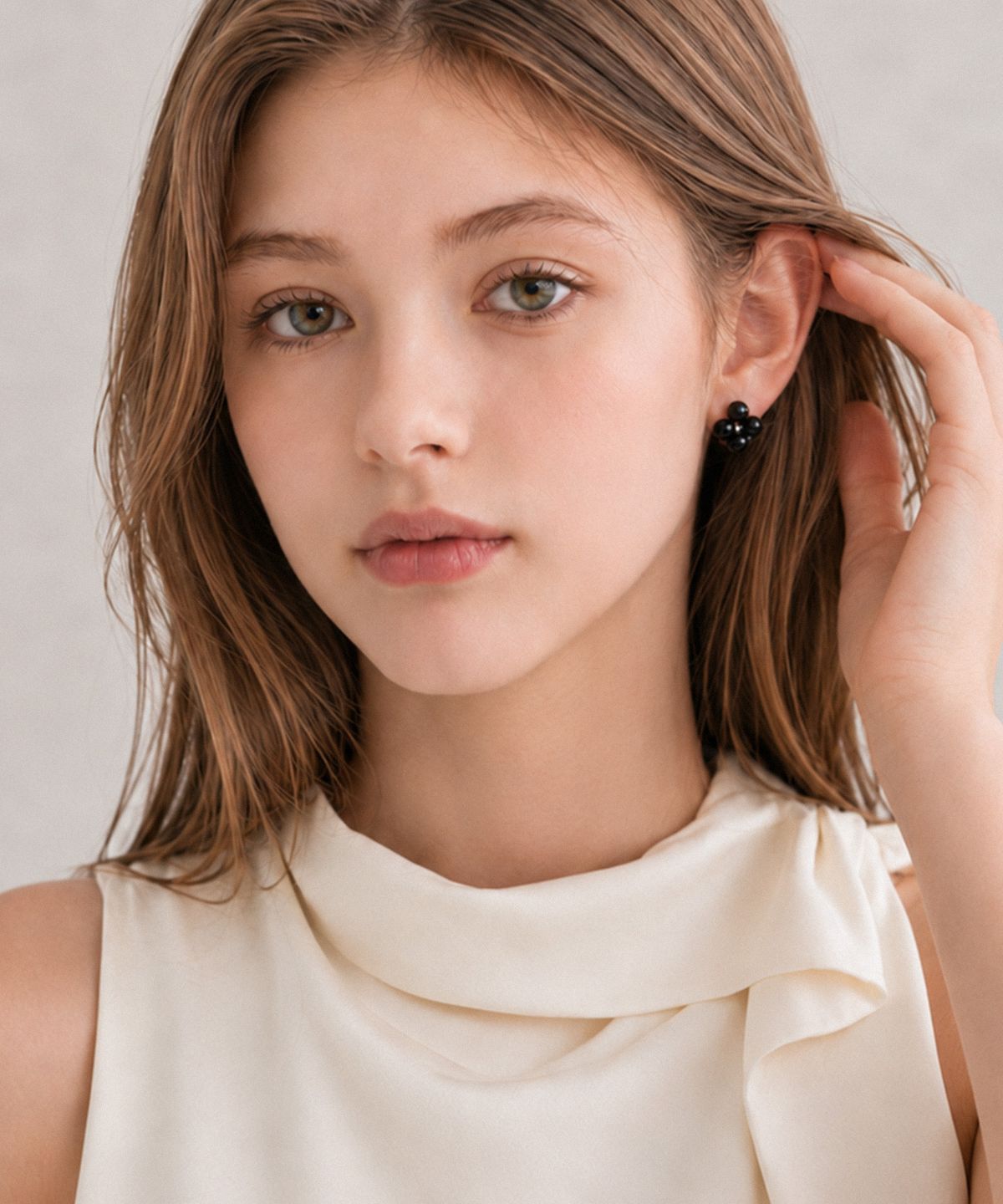 바이브나인(Vibe9) V9 Essential 46 Bubble Cluster Earrings