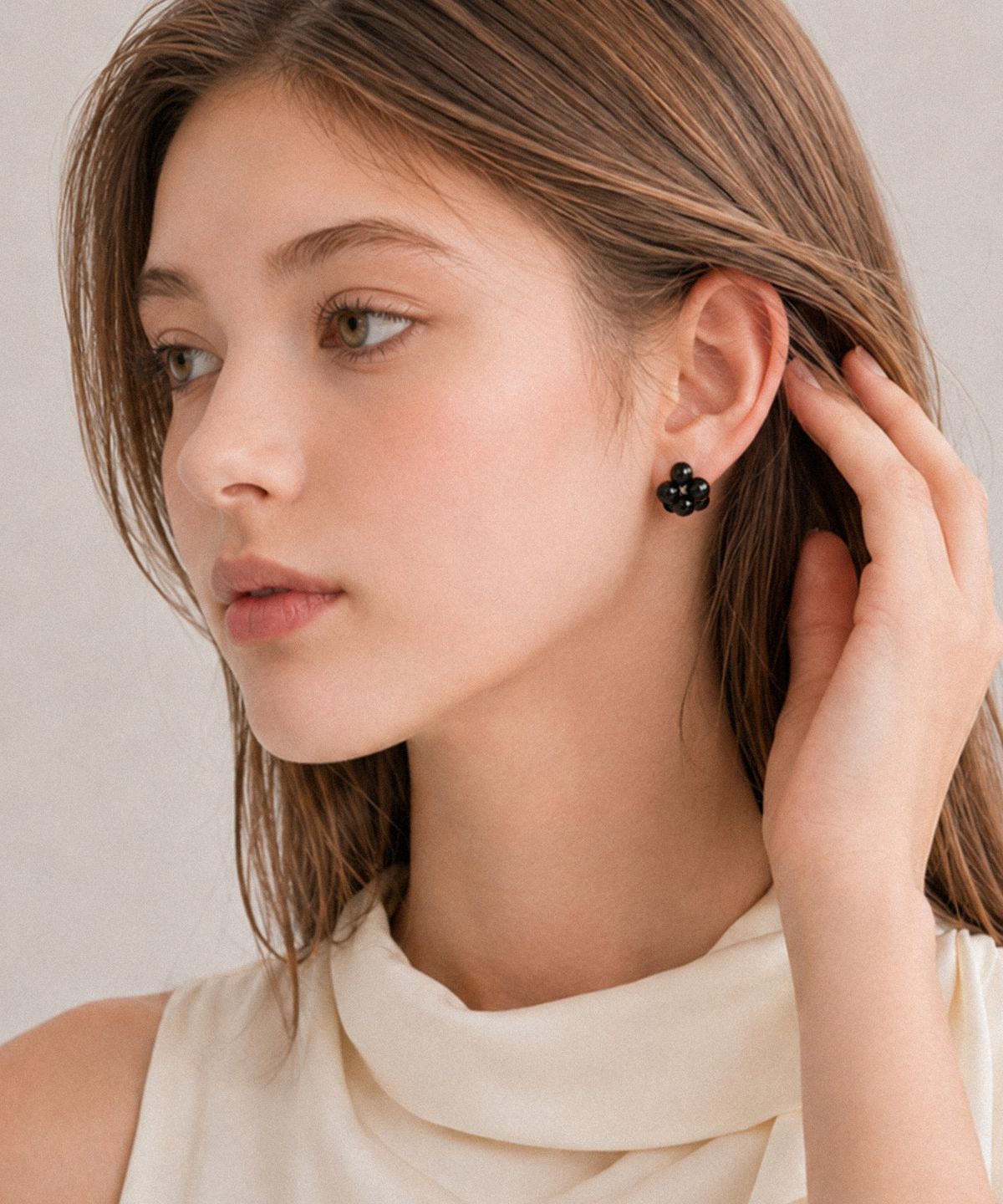 바이브나인(Vibe9) V9 Essential 46 Bubble Cluster Earrings