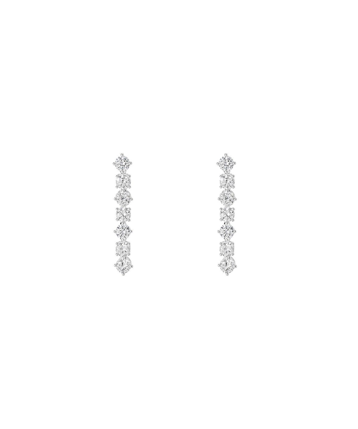 바이브나인(Vibe9) V9 Essential 52 Tennis Drop Earrings