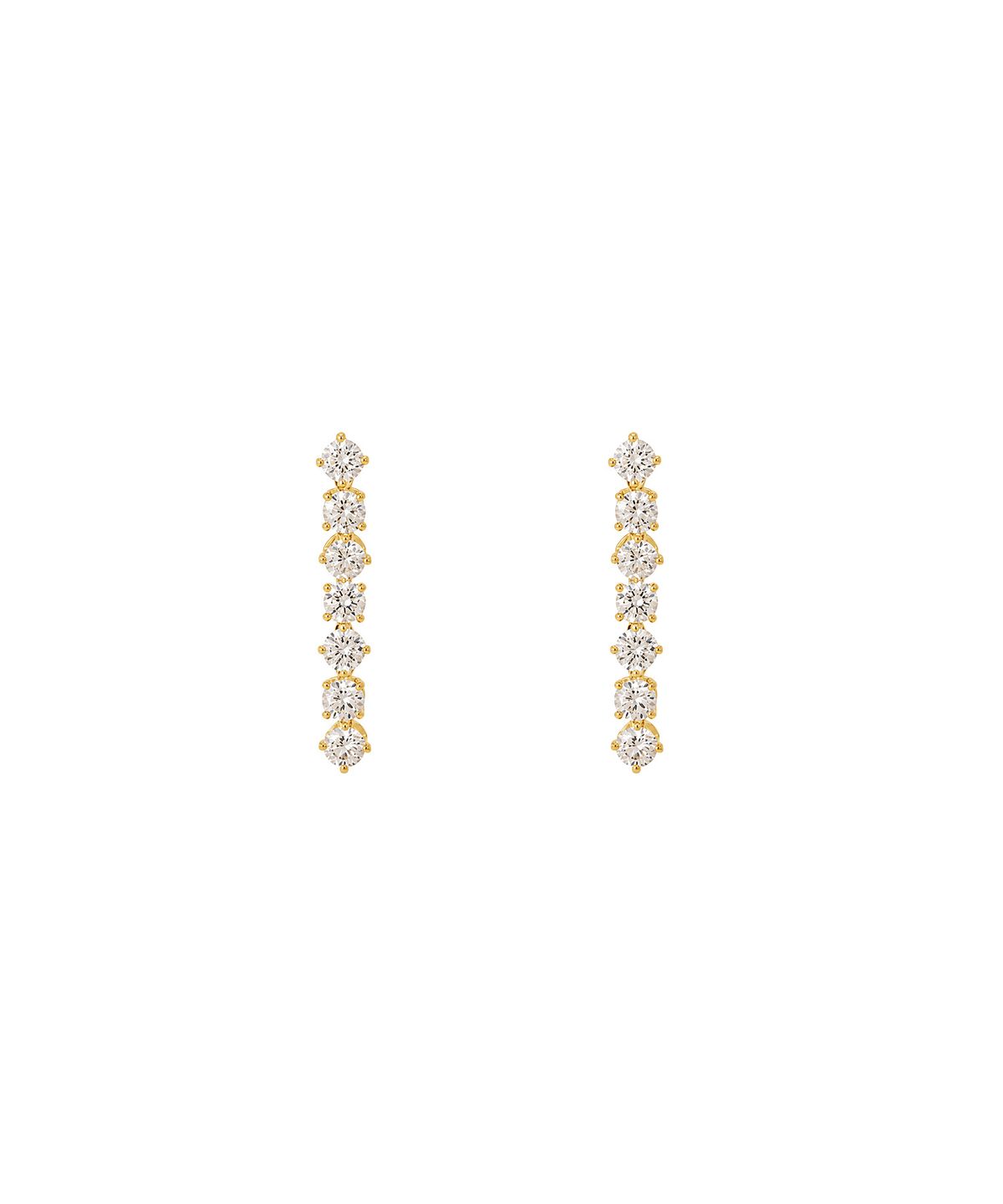 바이브나인(Vibe9) V9 Essential 52 Tennis Drop Earrings