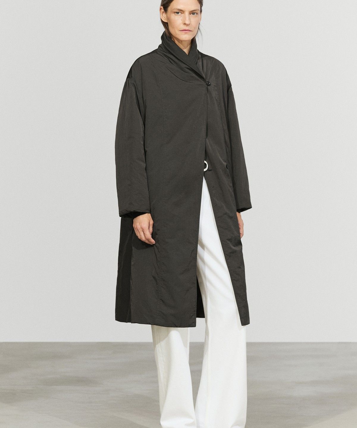 마시모두띠(MASSIMO DUTTI) 롱 패딩 파카