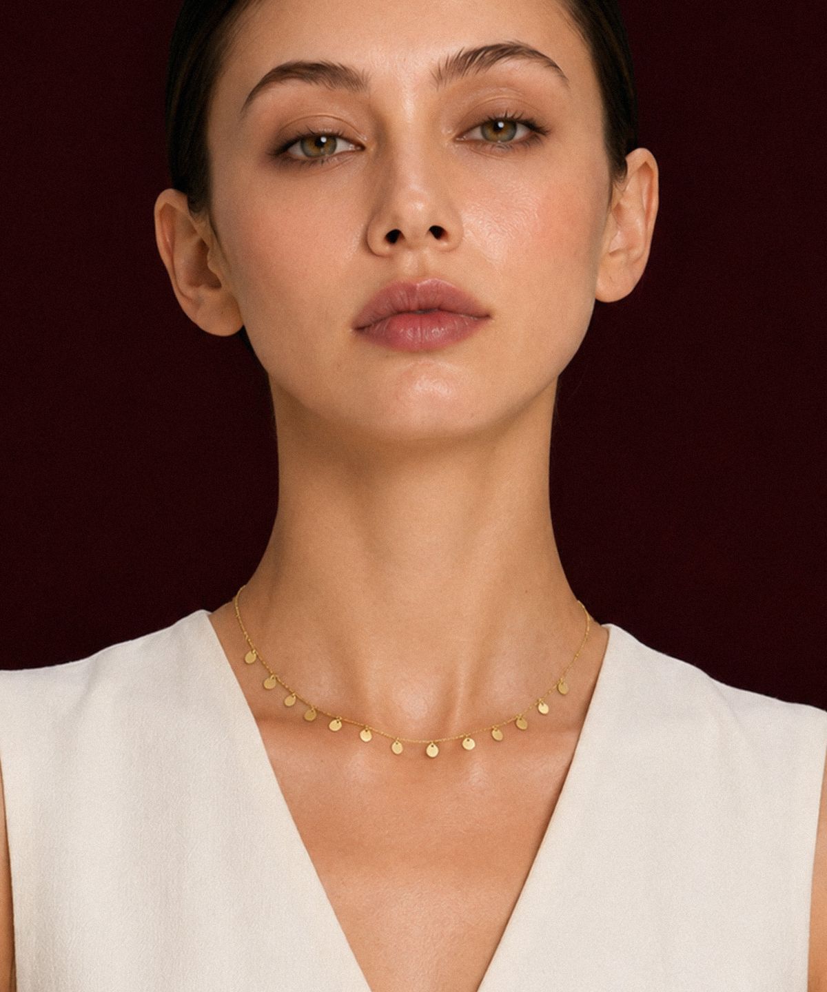 바이브나인(Vibe9) V9 Essential 51 Coin Charm Necklace