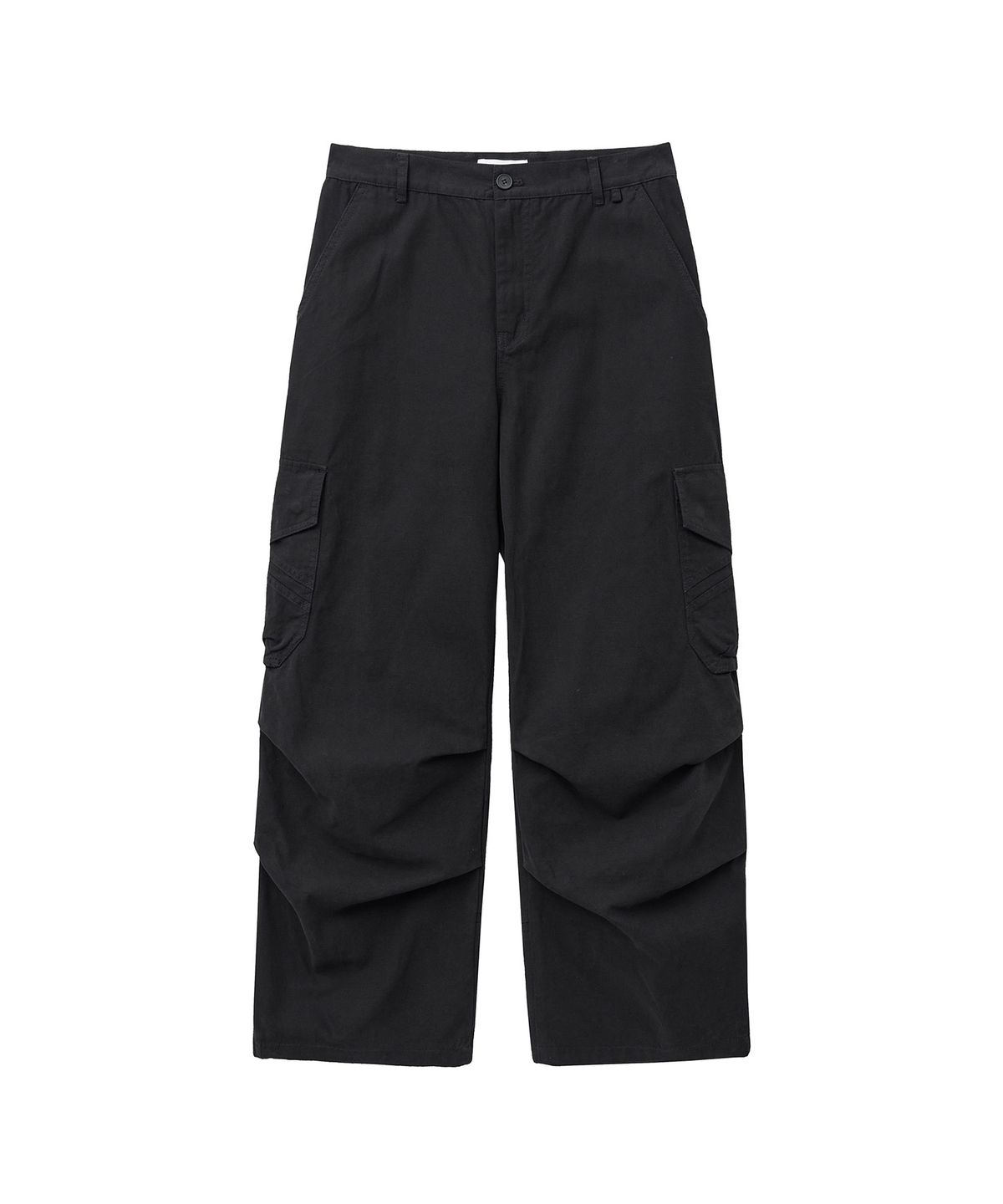 미세키서울 맨(MISEKISEOUL MEN) Big pocket parachute pants BLACK