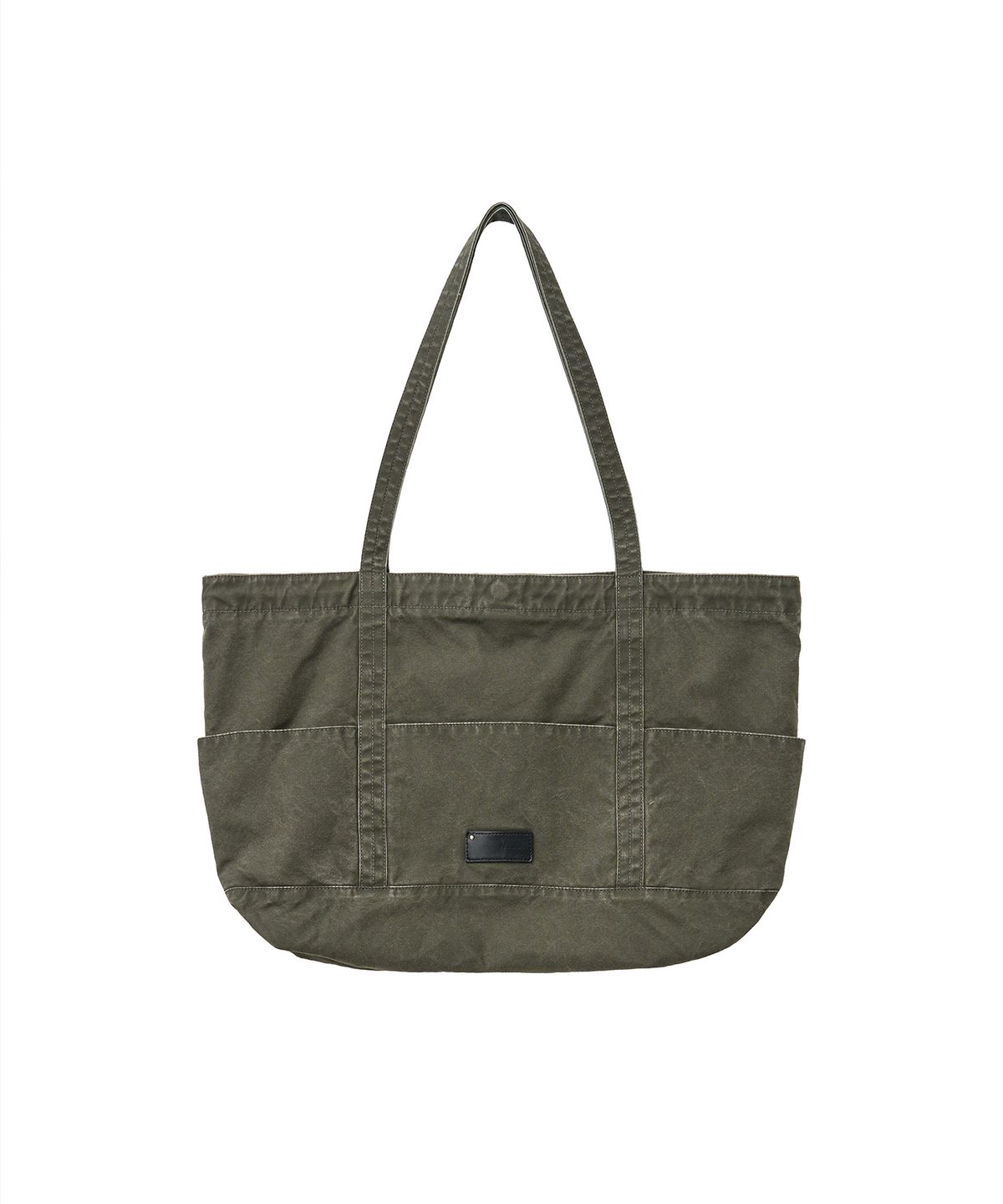 미세키서울 맨(MISEKISEOUL MEN) Big wrap pocket tote bag KHAKI