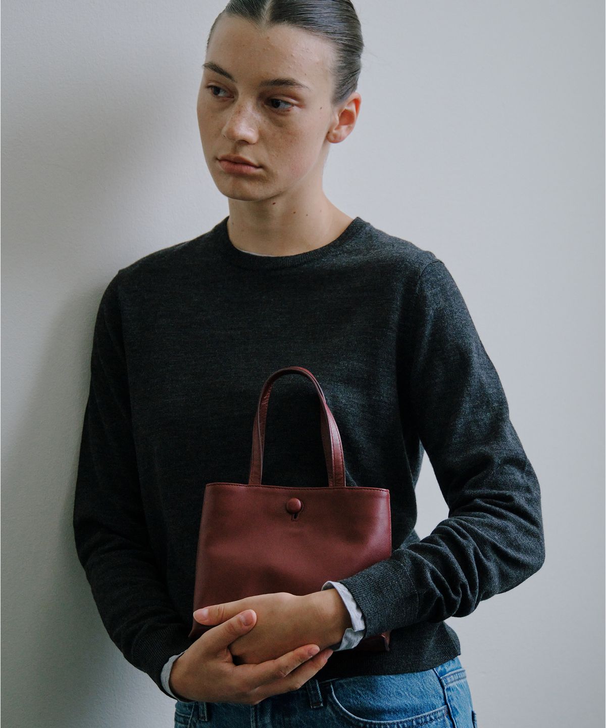 까르몽드(CARMONDE) Rove Mini Bag - Burgundy
