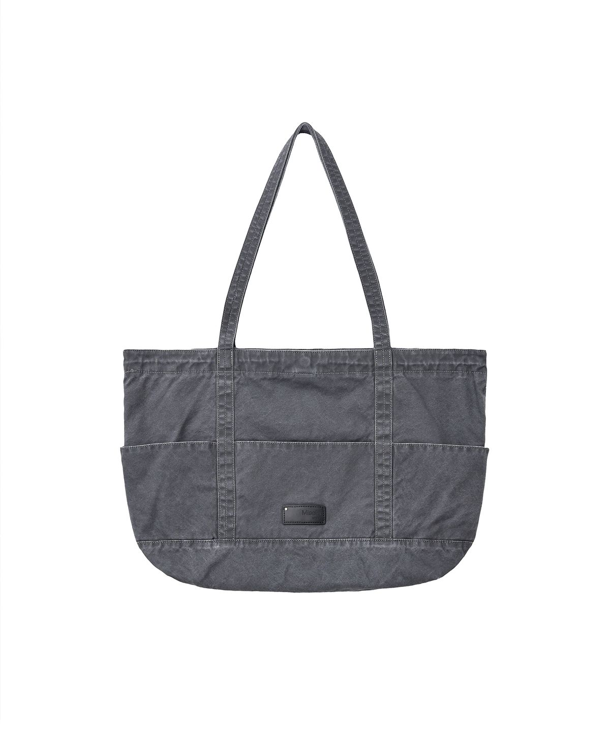 미세키서울 맨(MISEKISEOUL MEN) Big wrap pocket tote bag CHARCOAL