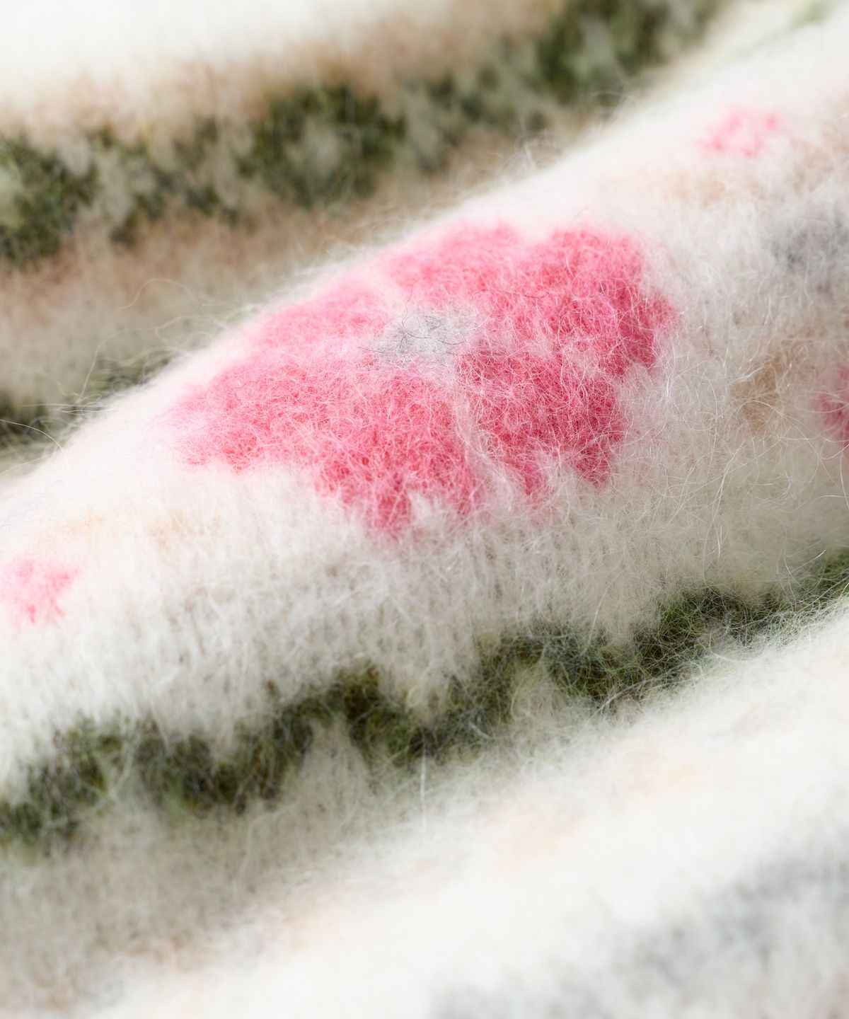 건지 울른스(Guernsey Woollens) [릴리 오브 건지] 플랑몽 페어아일 알파카 베스트 - 아이보리