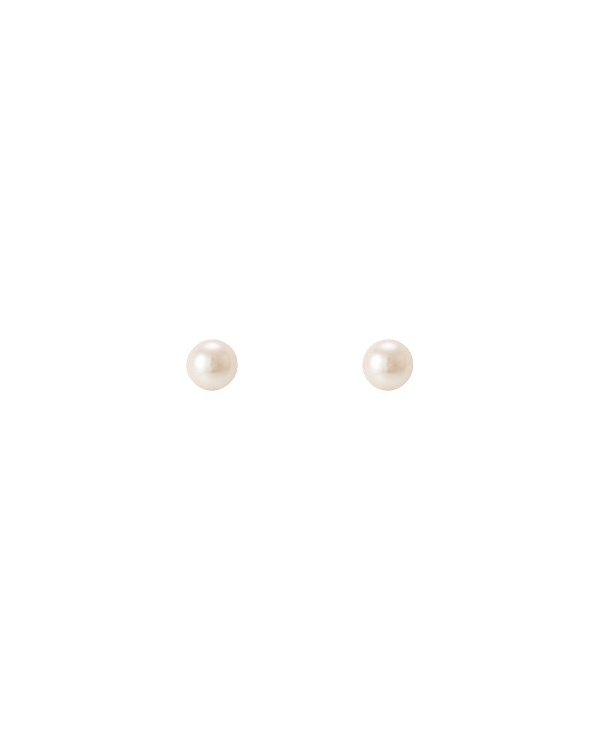 바이브나인(Vibe9) V9 Essential 59 Classic Pearl Stud Earrings (4mm)
