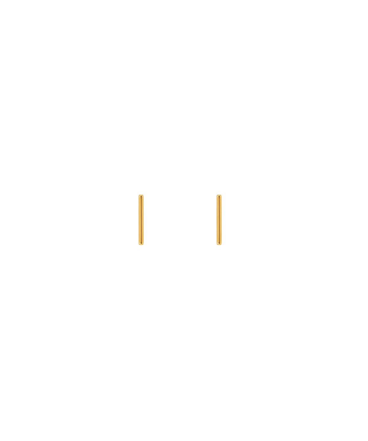 바이브나인(Vibe9) V9 Essential 61 Slim Bar Stud Earrings