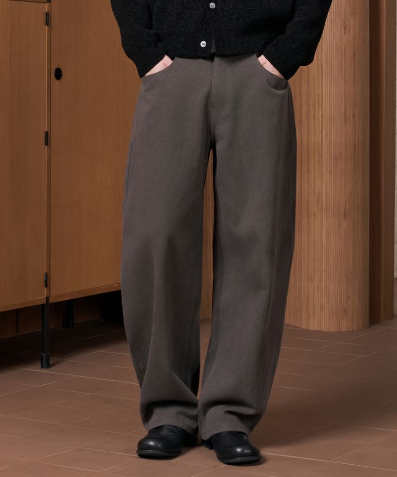 26 FW 세미 커브드 워머 카치온 팬츠 (4컬러)